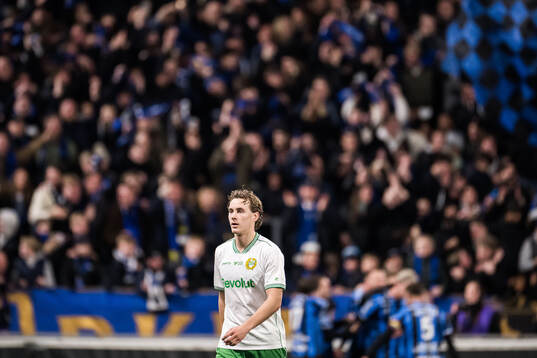 Hammarbys Hampus Skoglund deppar