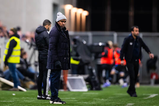 Hammarbys tränare Kalle Karlsson
