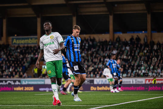 Hammarbys Ibrahima Breze Fofana deppar