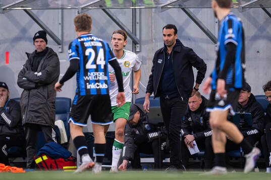 Hammarbys tränare Kalle Karlsson