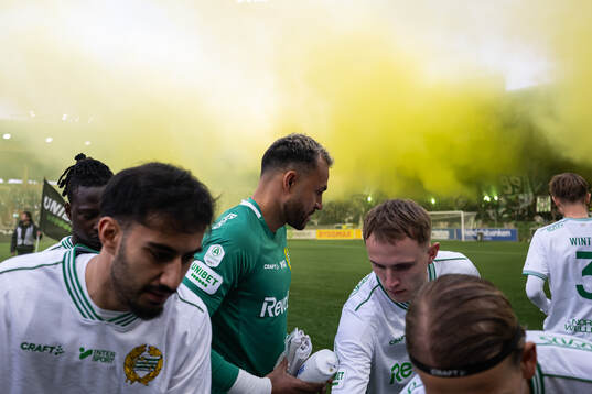 Hammarbys målvakt Warner Hahn