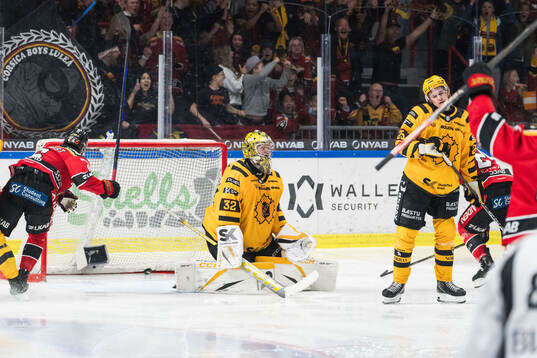 Skellefteås målvakt Linus Söderström och Pontus