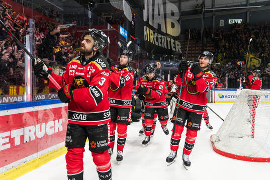 Luleås Frederic Allard, David Granberg, Otto Leskinen och