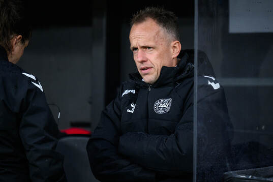 Head coach Jakob Michelsen of Denmark