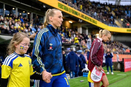 Stina Blackstenius of Sweden