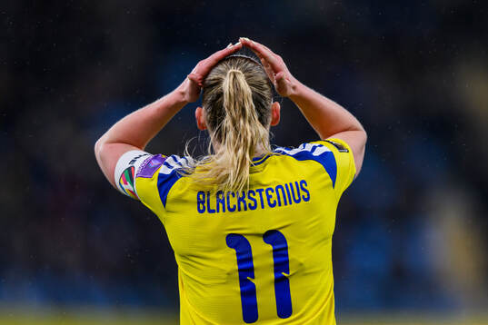 Stina Blackstenius of Sweden