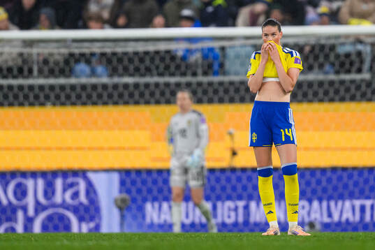 Bläddra bland fler bilder av Football, FIFA Women's World Cup Qualifier, Sweden - Denmark
