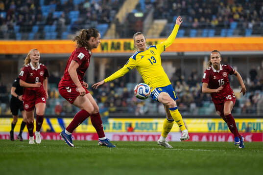 Amanda Ilestedt of Sweden