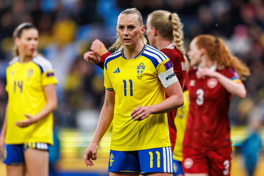 Stina Blackstenius of Sweden