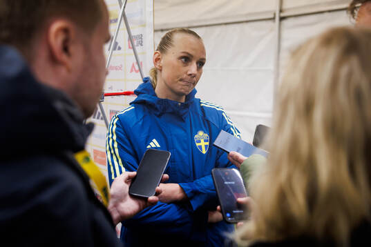 Stina Blackstenius of Sweden