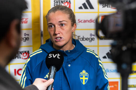 Filippa Angeldahl of Sweden in the mizen zone
