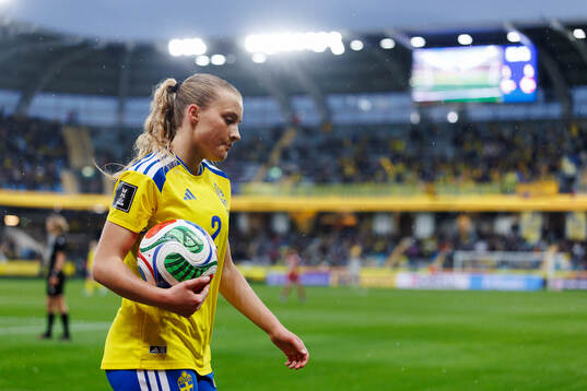 Smilla Holmberg of Sweden