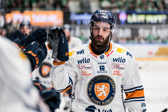 Växjös Reid Gardiner jublar