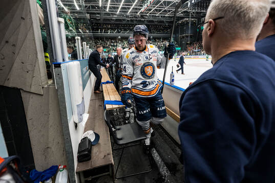 Växjös Joel Persson deppar