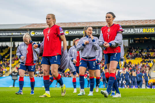 Julie Blakstad and Ingrid Syrstad Engen of Norway