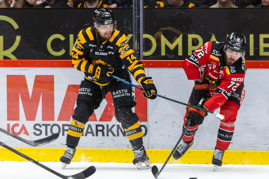 Skellefteås Andreas Johnson och Luleås Ben Tardif