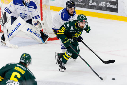 Björklövens Gustaf Kangas och Karlskogas Sander Vold