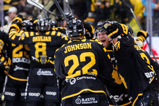 Skellefteås spelare jublar