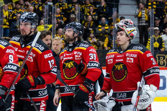 Luleås Eetu Koivistoinen, Pontus Själin och målvakt