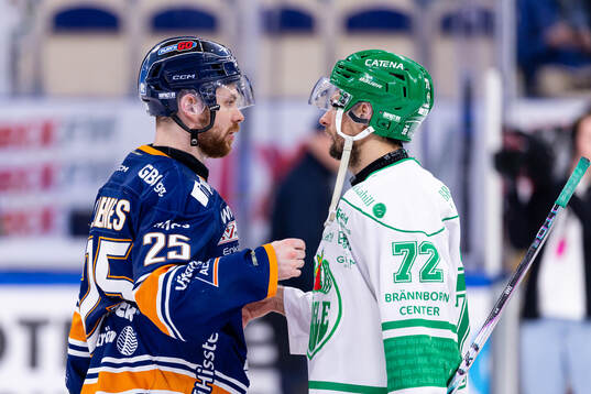 Växjös Lucas Elvenes och Rögles Daniel Zaar