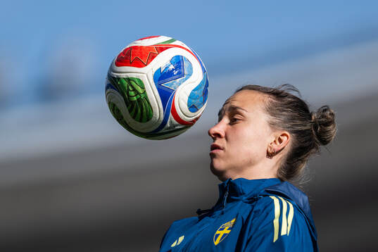 Julia Zigiotti Olme of the Swedish women's national