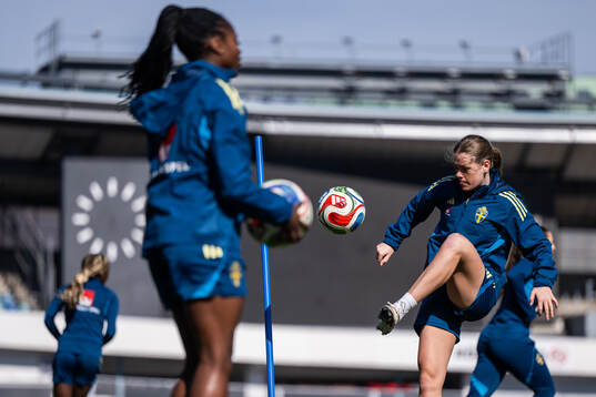 Sofia Reidy of the Swedish women's national football team