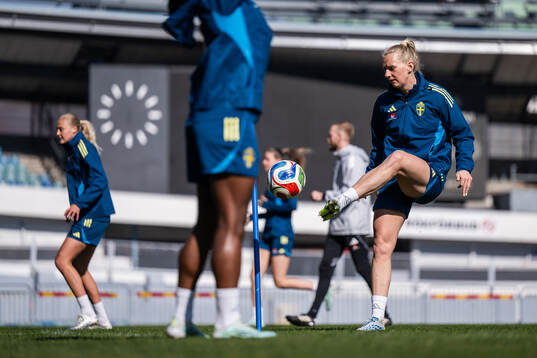 Stina Blackstenius of the Swedish women's national football