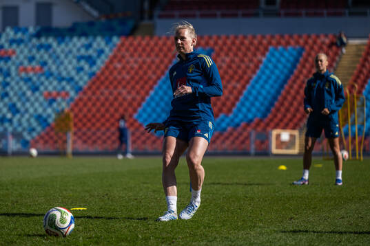 Stina Blackstenius of the Swedish women's national football