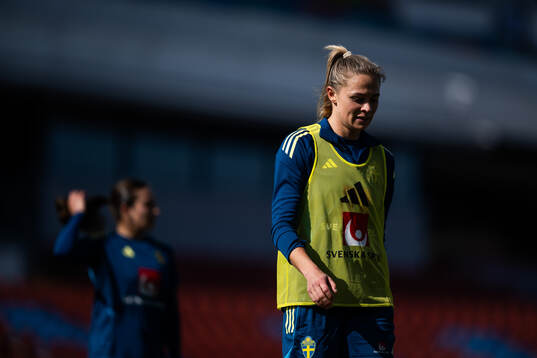 Fridolina Rolfö of the Swedish women's national football