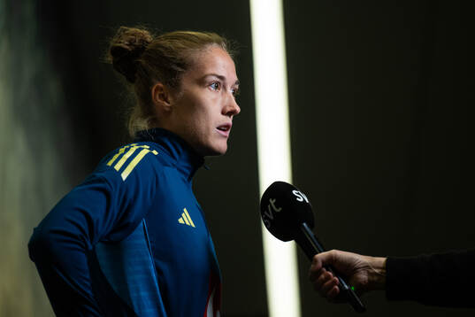 Filippa Angeldahl of Sweden of the Swedish women's national