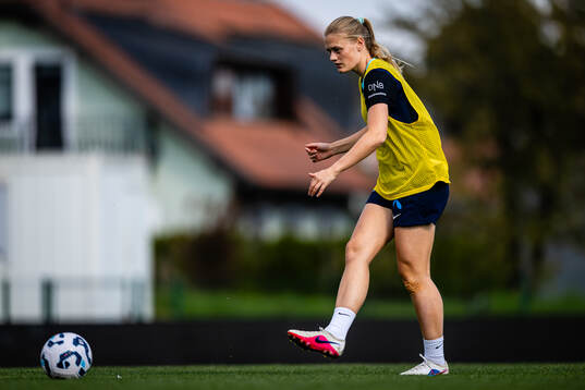 Mathilde Harviken of the Norwegian women’s national