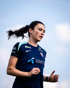 Ingrid Syrstad Engen of the Norwegian women’s national