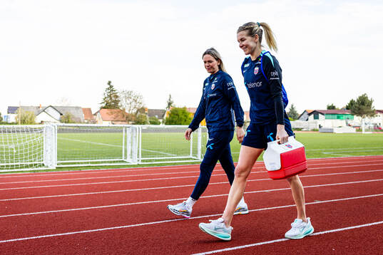 Ada Hegerberg of the Norwegian women’s national football