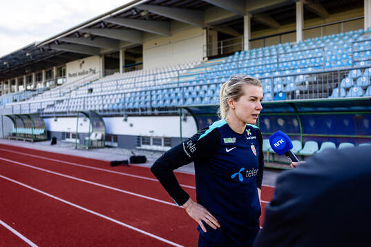 Ada Hegerberg of the Norwegian women’s national football
