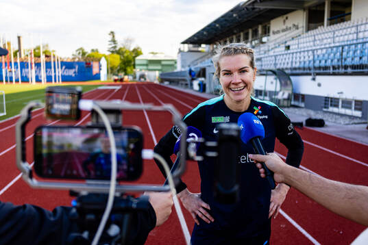 Ada Hegerberg of the Norwegian women’s national football