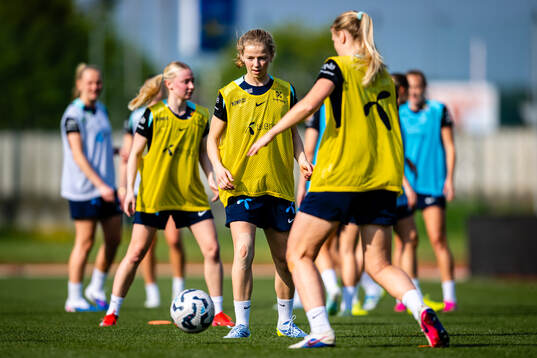 Justine Kielland of the Norwegian women’s national
