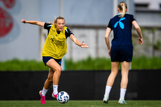 Synne Sofie Kinden Jensen of the Norwegian women’s
