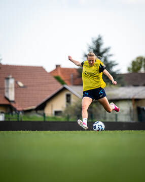 Synne Sofie Kinden Jensen of the Norwegian women’s