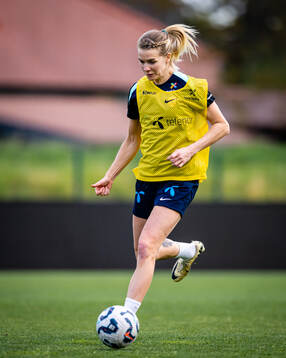 Ada Hegerberg of the Norwegian women’s national football