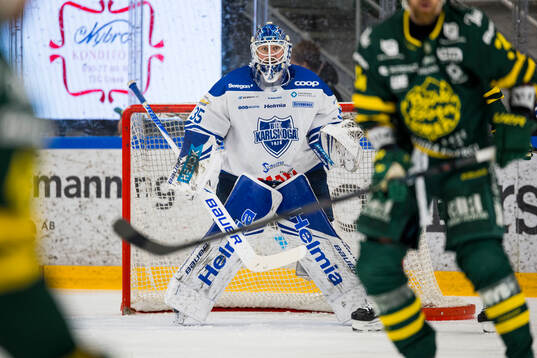 Karlskogas målvakt Lars Volden