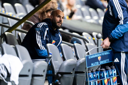 Djurgårdens målvakt Filip Manojlovic