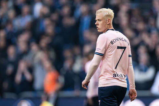 Malmö FFs Otto Rosengren deppar