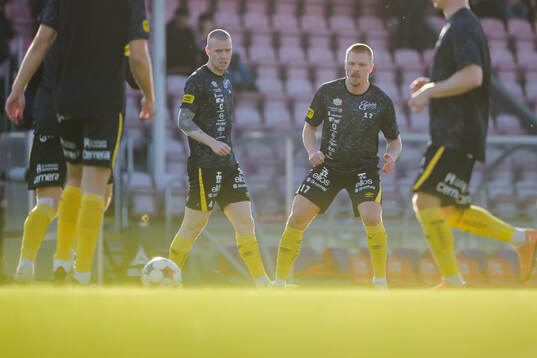 Elfsborgs Thomas Isherwood och Per Frick