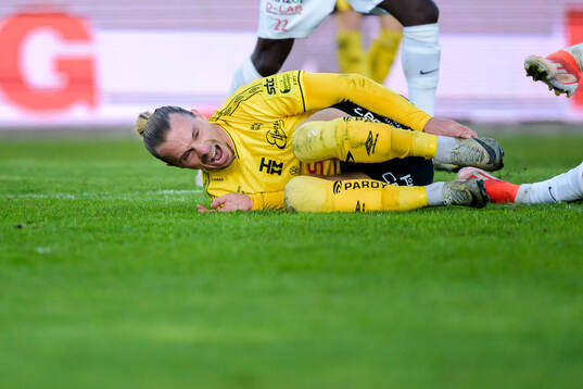 Elfsborgs Niklas Hult har ont