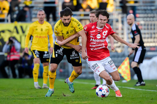 Elfsborgs Arber Zeneli och Degerfors Kazper Karlsson