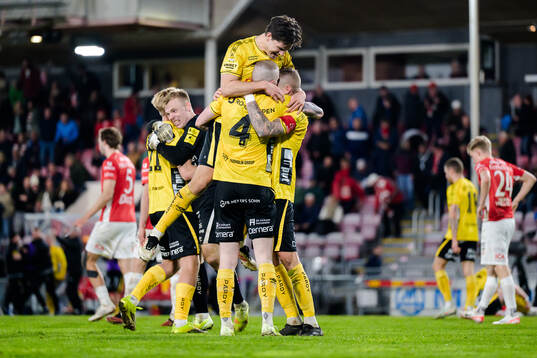 Elfsborgs Rasmus Wikström jublar
