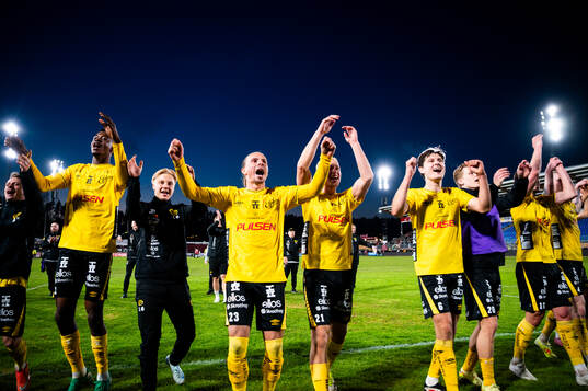 Elfsborgs Rufai Mohammed, Altti Hellemaa, Niklas Hult, Leo