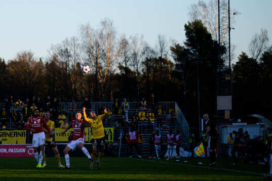Degerfors Ludvig Fritzson och Elfsborgs Niklas Hult