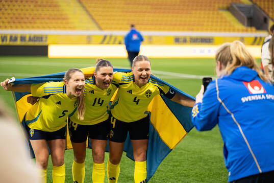 Paula Broddner Klingspor, Thea Staffansson and Alice Broman