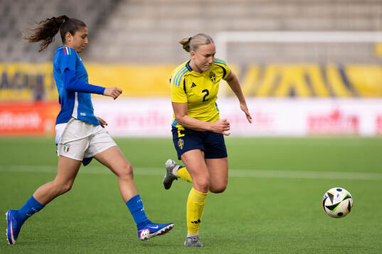 Rosanna Ventriglia of Italy and Thindra Mattsson of Sweden